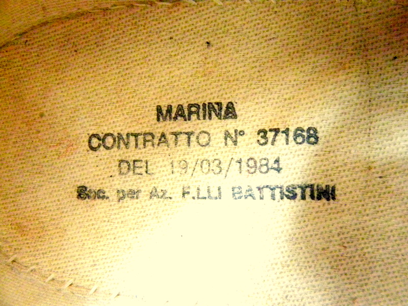 Italian marine sneaker(old type)_f0226051_13281252.jpg