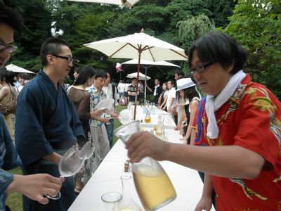 夏のシャンパーニュ祭り@北野ガーデン2011_b0217269_15282018.jpg