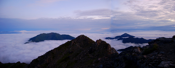 【北岳　その３　（山頂からの眺め）】_f0202271_057508.jpg