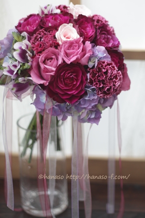 大人カラーのクラッチブーケ Hanaso Side B 大人カラーのクラッチブーケ Hanaso Side B
