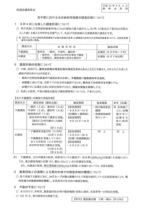 岩手県における米の放射性物質の調査計画_b0199244_17135082.jpg