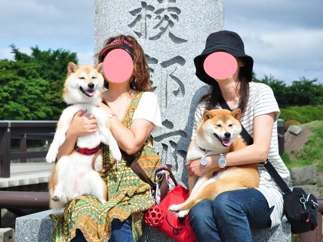 北海道キャンプ③ はなびちゃんとおさんぽ。_a0126590_8144766.jpg