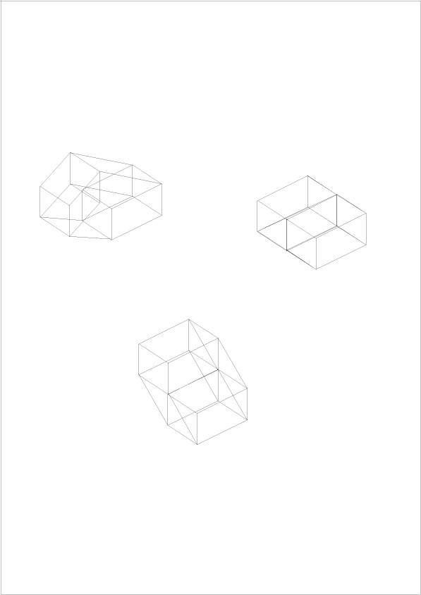 超直方体と展開図 Node