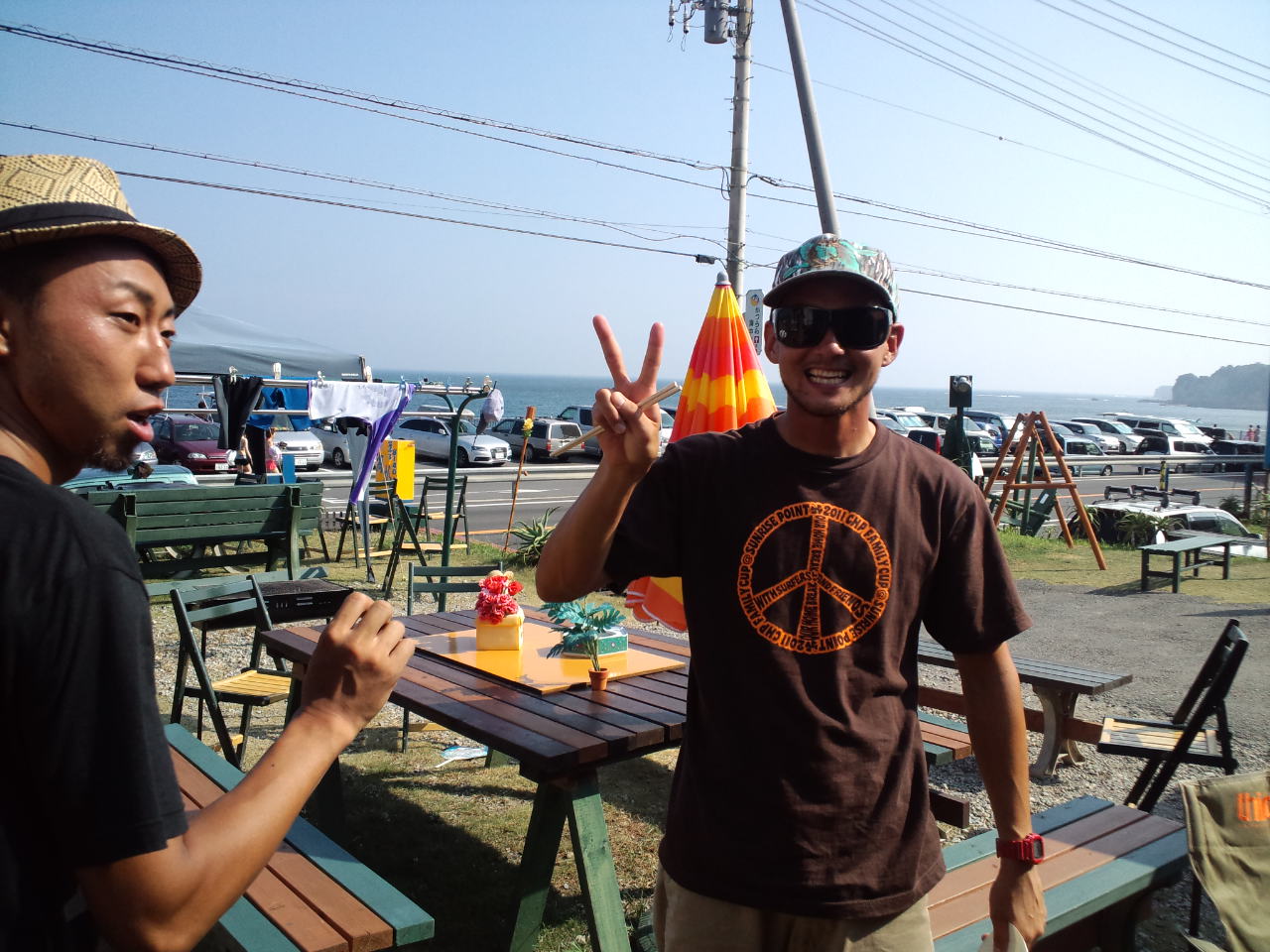 海で BBQ~_c0151965_22533294.jpg