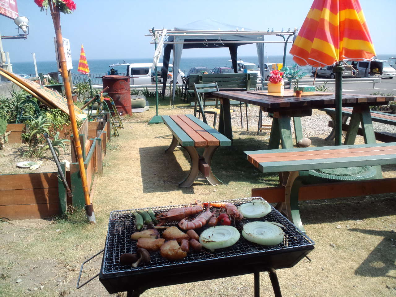 海で　ＢＢＱ～_c0151965_233095.jpg