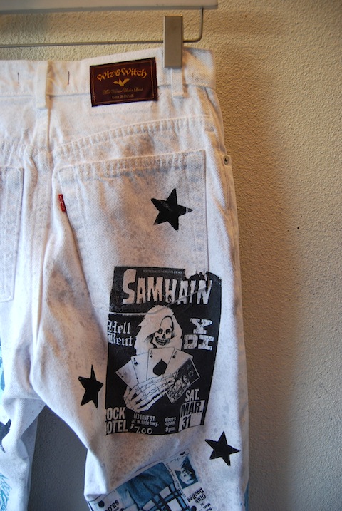 【Wiz&Witch】Old H/C Flyer White Jeans!!!_f0150078_16591486.jpg