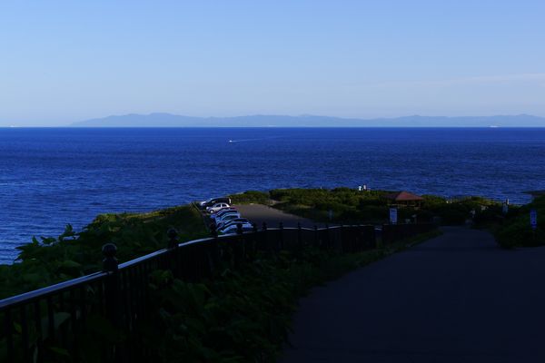 立待岬から見える大間_f0137097_6431559.jpg