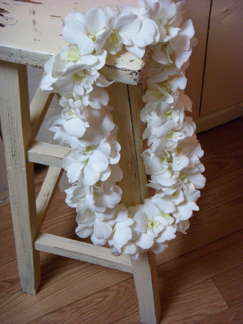 Hawaiian Leiメイキング_a0229658_22364497.jpg