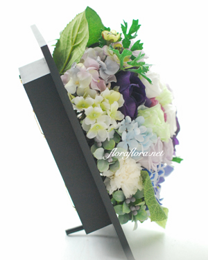 オーダーメイド＊プリザーブドフラワーのアレンジメント_a0115684_0234344.jpg
