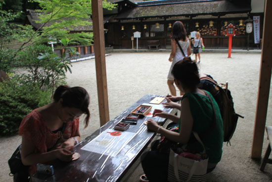河合神社 美麗祈願 鏡絵馬_e0048413_2222732.jpg
