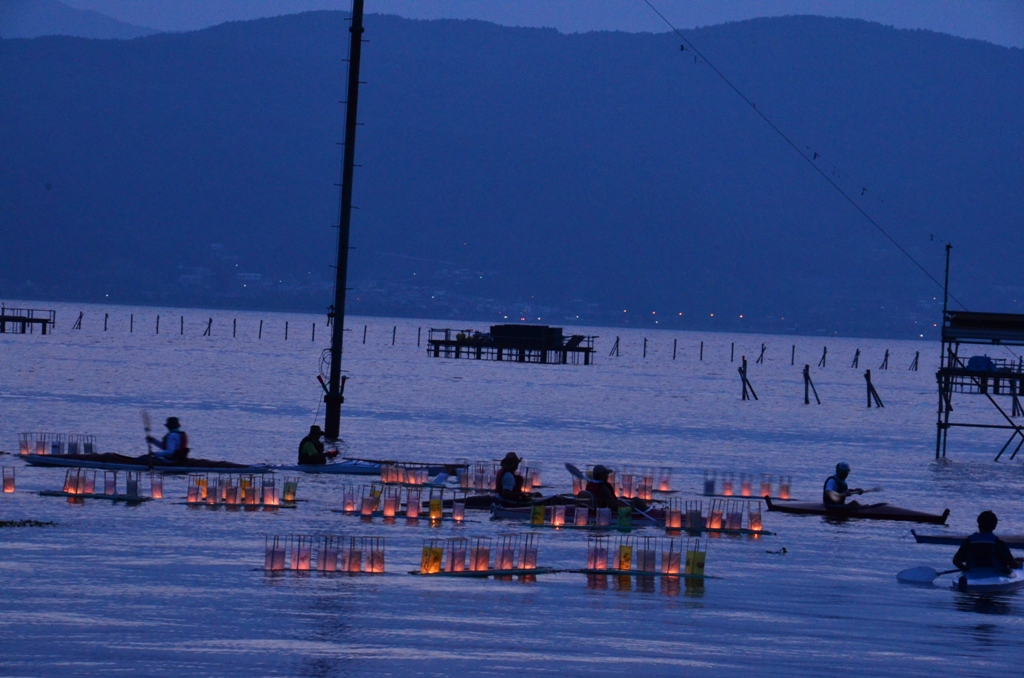 lantern(諏訪湖・精霊流し）_e0223456_1920523.jpg