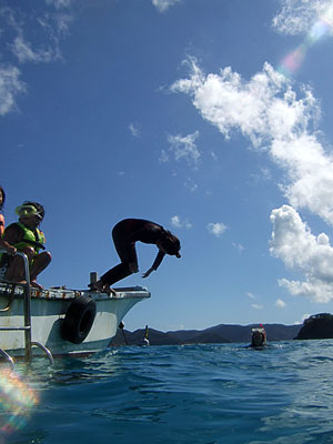 「ファンダイブ&講習&海遊び&バーベキュー」_b0033573_21201324.jpg