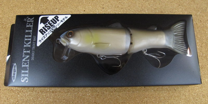 deps SキラーJr.145 ライズアップ145&スパイラルミノー_a0153216_2222233.jpg