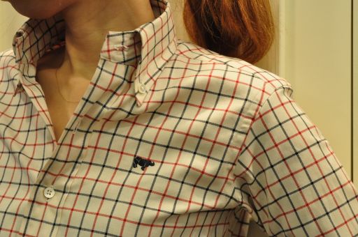 定番 リアル服 ・ ・ ・Scye ボタンダウンシャツ 。_b0110586_16382242.jpg
