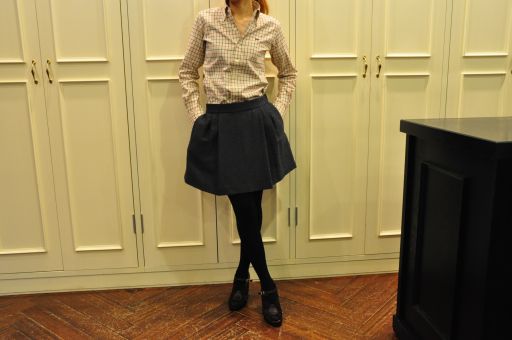定番 リアル服 ・ ・ ・Scye ボタンダウンシャツ 。_b0110586_1873778.jpg
