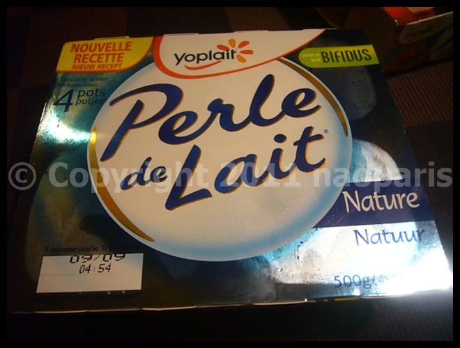 【ヨーグルト】まだまだ続く、ウチのPerle de Laitブーム(PARIS)_a0014299_17562182.jpg