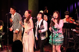まるたまり 金丸淳一 佐久間レイ 佐々木望による声優ジャズパーティーは遊びまくり エキサイトアニメニュース
