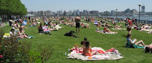 \'11夏のNY/Hoboken滞在最終日～Pier A Parkとか。_c0022340_15710100.jpg