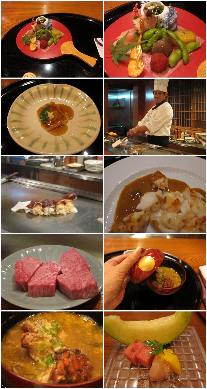 着物deたん熊 鉄板焼きディナー_d0133485_11192593.jpg
