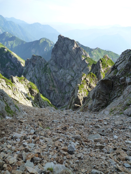 8/12-8/16 剱岳 (③北方稜線編)_e0189446_1231391.jpg