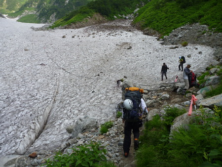 8/12-8/16 剱岳 (③北方稜線編)_e0189446_1423814.jpg