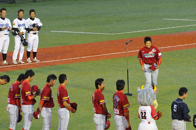 ８．２０ ｉｎ 長野オリンピックスタジアム　対群馬ダイヤモンドペガサス_c0197772_5571028.jpg