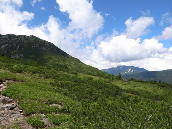 雲ノ平山行 2日目（薬師峠〜黒部五郎小舎）_a0094280_2124931.jpg