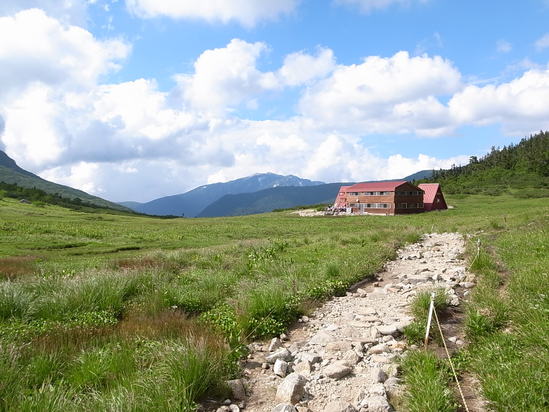 雲ノ平山行 2日目（薬師峠〜黒部五郎小舎）_a0094280_213851.jpg