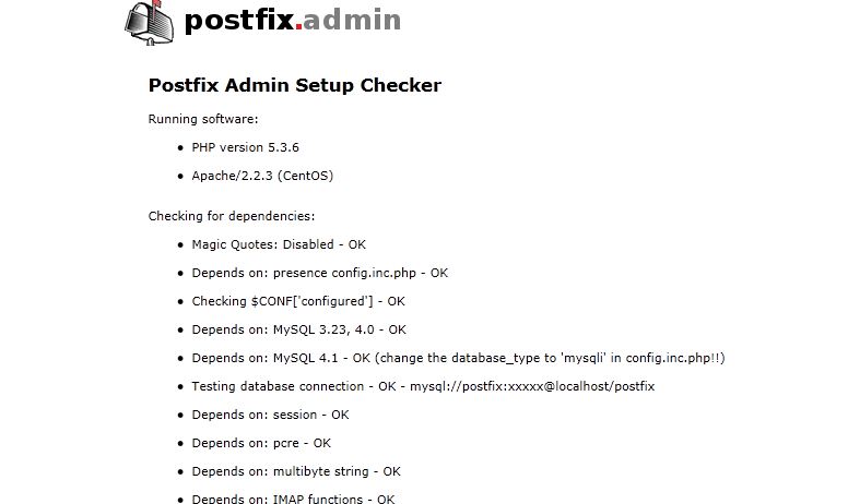 Postfixadminを設定する Smtp Auth Postfixadmin設定編 What Would Jesus Do