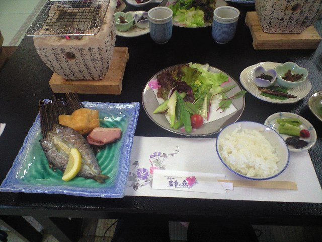 妻籠宿 と 長島の花火_a0194908_1614862.jpg