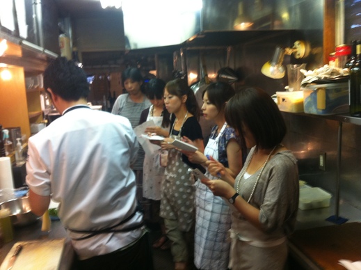 8月２３日　EVENING COOKING_c0083075_17465947.jpg