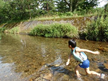 川で遊んだのって初めてー!!_a0096989_23305196.jpg