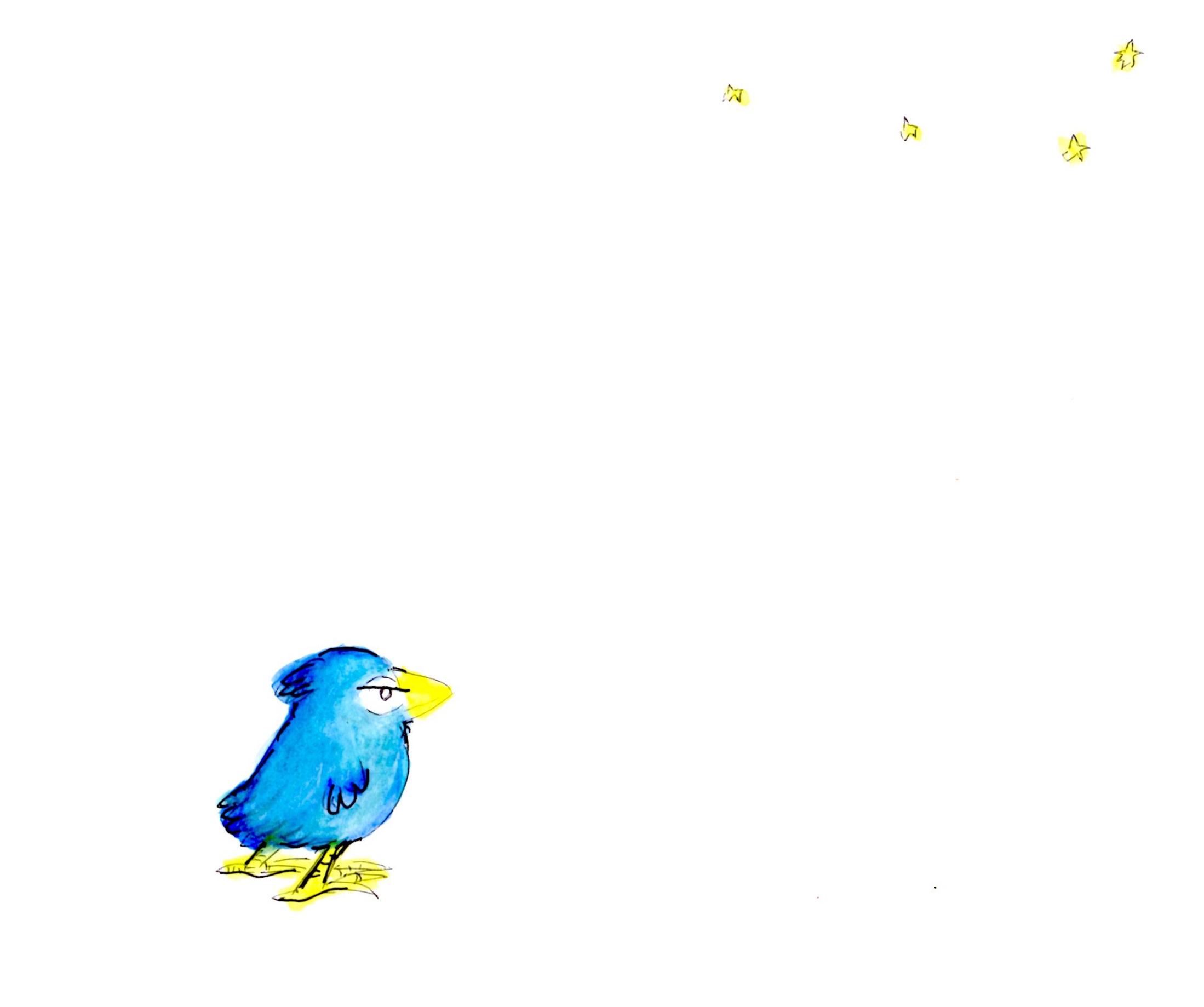幸せの青い鳥たち 絵本ぶろぐ
