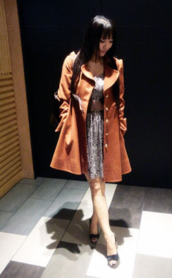 WILLSELECTIONのトレンチコートとROYAL PARTYのワンピ。_d0224894_327593.jpg