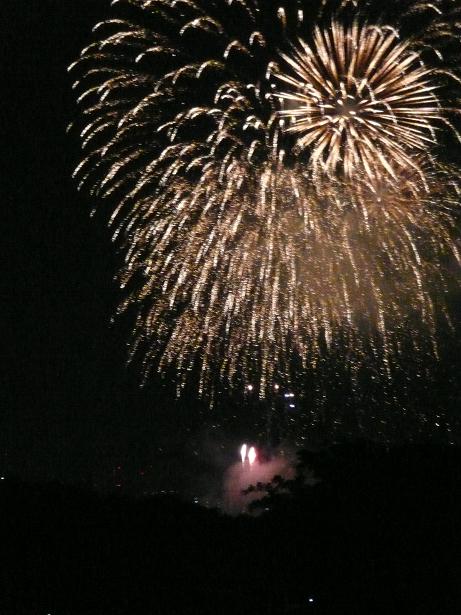 柳瀬川の花火 九十代万歳 旧 八十代万歳