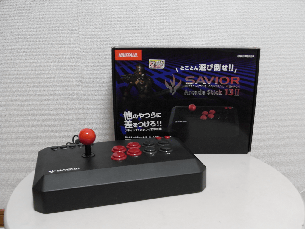【レビュー】バッファローコクヨサプライ Arcade Stick 13 II(BSGPAC02BK)_c0004568_19572063.png