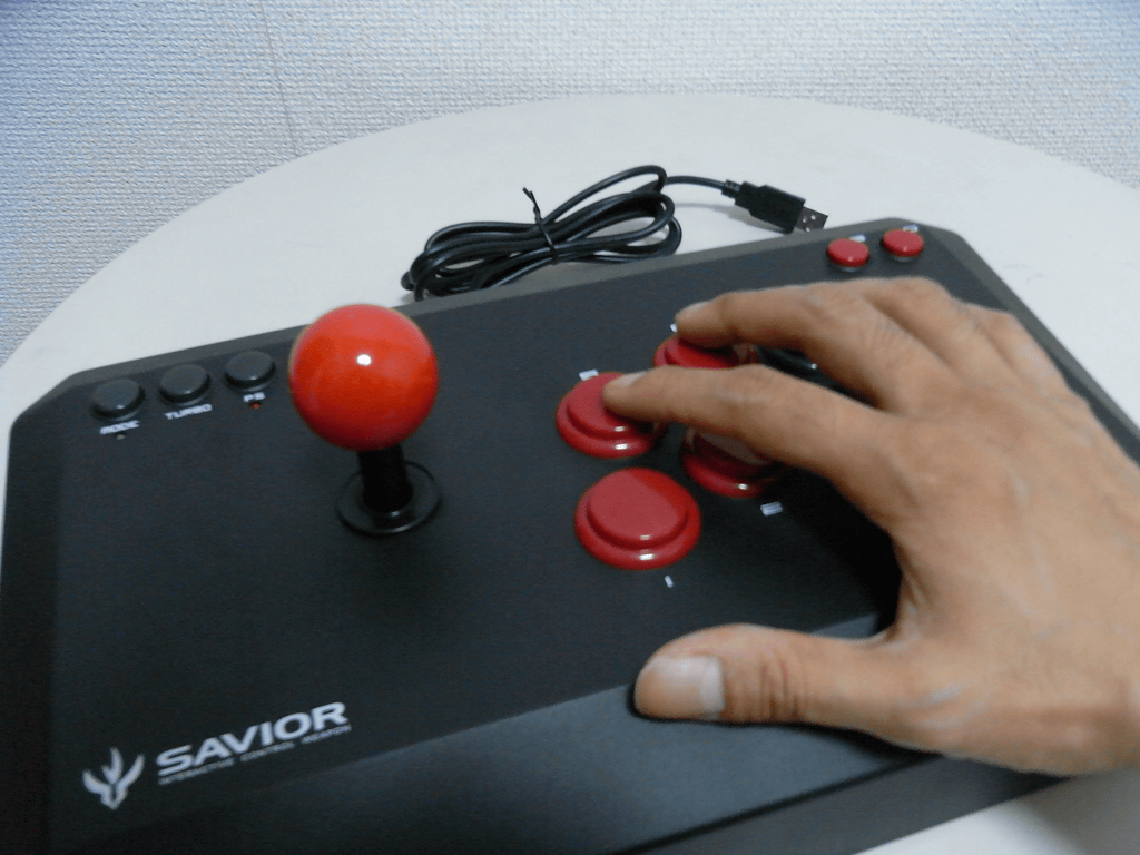 【レビュー】バッファローコクヨサプライ Arcade Stick 13 II(BSGPAC02BK)_c0004568_20125248.png