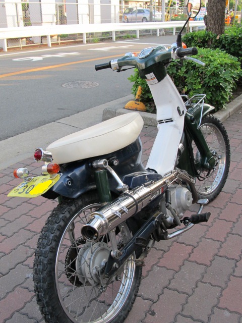 山カブ できました モーターヘッド サイクルショップ