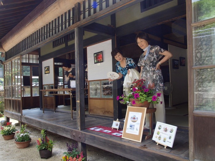 湯来のまち空き家アート作品展(パソコングループ「そよかぜ」作品展)2日目_c0116915_2358585.jpg