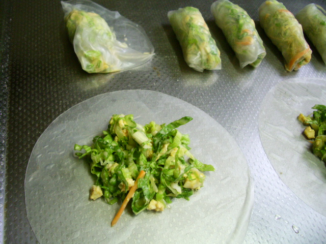 my juicy cristal springroll-私の、生春巻き-_d0251646_22164625.jpg