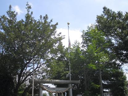 神社は何故半旗を掲げる_f0030574_2336543.jpg