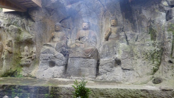 ”国宝”臼杵石仏火祭り_d0230676_19415457.jpg