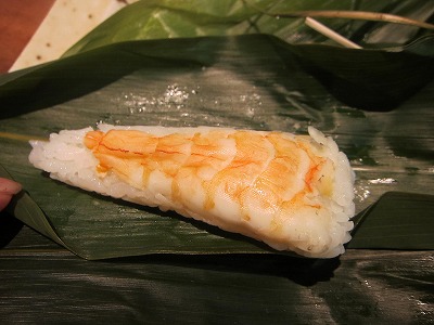 茶話楽のちまき寿司_d0133485_16383328.jpg