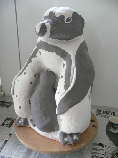 ペンギン傘立て修行中_d0123492_1522197.jpg