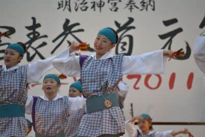 原宿表参道元氣祭 スーパーよさこい 2011　後編 Part2_d0207108_1154772.jpg