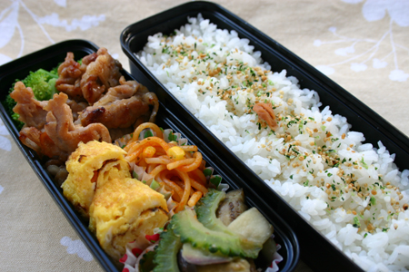 高校生バスケ部男子弁当 豚肉生姜焼き Nasukon Pantry 高校生バスケ部男子弁当 豚肉生姜焼き Nasukon Pantry