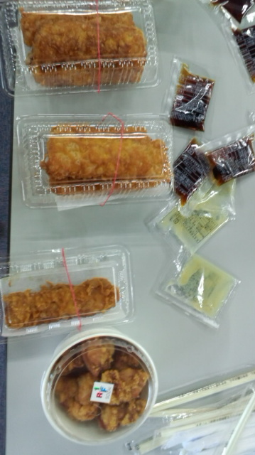 唐揚げ〜!_e0114246_18111432.jpg