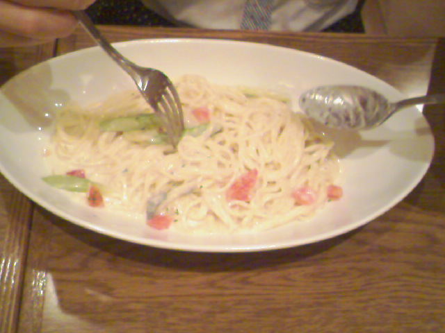 スパゲッティ。。。_b0210688_9494943.jpg