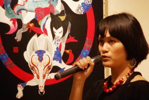 feebee個展「MODERN JAPAN」～トークイベント＠ギャルリィ・ドゥ・プランタン／8月の詩「くちなしの小路」_f0006713_23484453.jpg