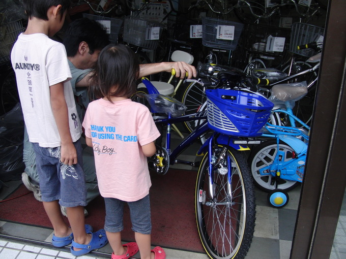 8月27日（土）　　　自転車_a0226858_1204760.jpg